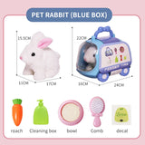 Children's Bunny Puppy Pet Electric Stuffed Toy Girl Doll Baby Birthday Gift