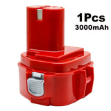 4000mAh Ni-Mh Battery For Makita 1200 1220 1201 1222 1233SA/B1235 192681-5 PA12 Power Tool Batteries 12V Battery