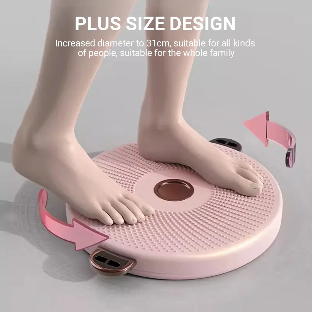 PINJIAN Large Twisting Disk Home Fitness Twisting Machine Abdomen Massage Turntable Magnet Sports Equipment Balance Plate Waist