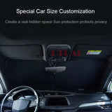 Privacy Sun Shade for Tesla Model 3 Y Custom-Fit Car Side Window Sunshade Blind Shading for Camping Hiking Rest Accessories