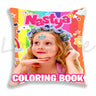 Cute Like Nastya Pillow Case Girls Pillowcase Sofa Bedroom Cushion Covers Home Decoration Kids Lovely Gifts 45*45cm Pillow Cover