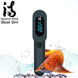 NEW Aquarium Accessories Water Quality Monitor iBowl 3in1TDS&pH&Temp Meter Real-time digital meter testing equipment