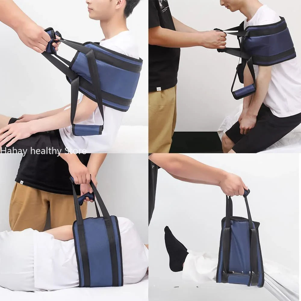 Patient Lift Sling No Slip Mobility Aids & Equipment Toileting Lift Sling Patient Transfer Lift for Elderly Bedridden Shift Band