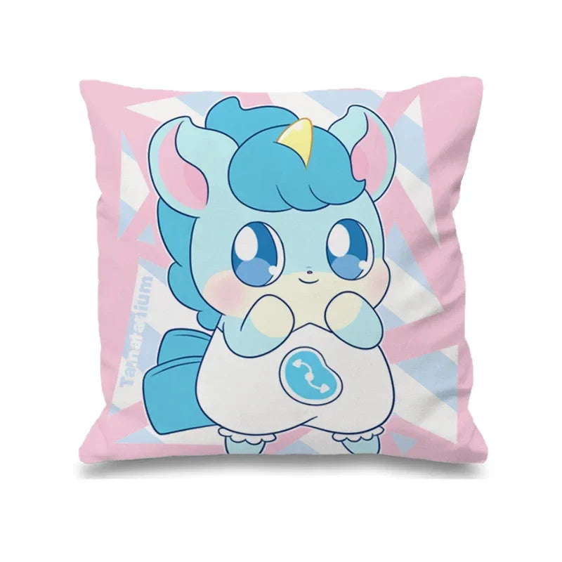 Child Pillowcase Himitsu No Cocotama Decorative Pillows Decor Home Cushion Covers 45x45 Anime Pillow Cases for Bed Sofa Sets