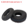 4.10/3.50-4 Tires 4.10-4 3.50-4 Tyre And Inner Tube for Electric Tricycle, Trolley,Electric Scooter,warehouse Car Tire Parts