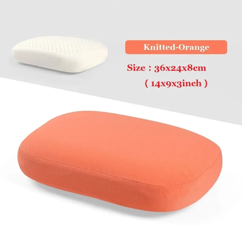 JFLEGAL Latex Pillow Natural Rubber Odorless Neck Pillow Sleep Does Not Collapse 85% Natural Travesseiro Latex Almohada Oreiller