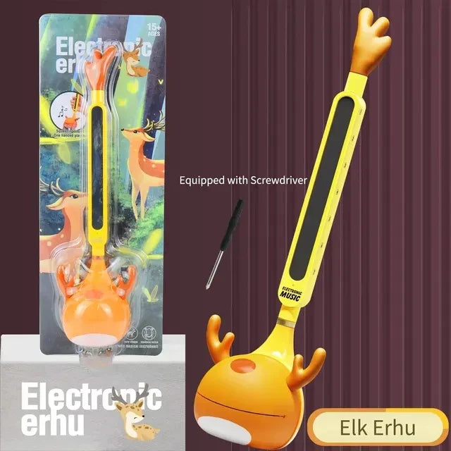 Children Electronic Creative Erhu Musical Instrument. Musical Instrument Toys.Ideal Birthday Gift For Boys Girls Kids