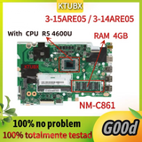 NM-C861.For Lenovo IdeaPad 3-15ARE05/3-14ARE05/IdeaPad 3-17ARE05 Laptop Motherboard.With R3 R5 R7 AMD CPU.4G RAM.100% test work