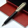 MOM CT R De Series Luxury Ballpoint Pens Green Blue Red Barrel Silver Diagonal Grain Writing Stationery  Office Supplies