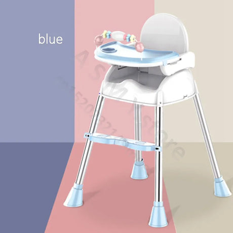 Folding Baby Highchair Kids Chair Dinning High Chair for Children Feeding Baby Table and Chair for Babies Toddler Booster Seat