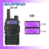 2023 Baofeng UV-5R 5W/8W Walkie Talkie Long Range Walkie Talkie FM Handy Transceiver Portable Ham Radio Walkie Talkie