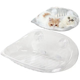 Wall Mount Cat Hammock Wall Shelves Cat Furniture with Suction Cup Transparent Hammock Wall Cat Bed Kitten Furniture for pets