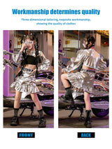 ZZL K-PoP Clothes Girl model trendy fashion technology sense fashion children's jazz dance costume, performance costume set cool