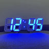 Wall Clocks Nordic Digital Alarm Clocks Hanging Watch Snooze Table Clocks Calendar Thermometer Electronic Clock Digital Clocks