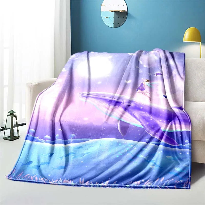 Lovely girl blanket sofa blanket air conditioning cover blanket blankets for beds cute blanket children‘s blanket