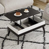 Easy-to-Assembly Center Table With Hidden Storage Compartment Modern Dining Table for Living Room Reception/Home Office Coffee