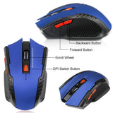 2.4GHz Wireless Mouse Optical Mice with USB Receiver Gamer 1600DPI 6 Buttons Mouse For Computer Laptop Accessories Mouse Gamer