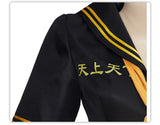 Sano Manjiro Cosplay dress Anime Tokyo Revengers cosplay costume Tokyo Manji Gang Mikey uniform Sailor top skirt party Women