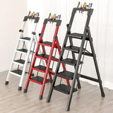 Folding Ladder Carbon Steel Protable Ladder Chair Strong Load-Bearing Kitchen Step Ladder Stool For Home Escada Step Ladders