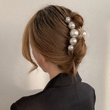 Hair Accessory for Women Popular Hair Catch Fashion Pearl Big Crab Hair Clips Luxury Trendy Gifts Summer Free Shipping