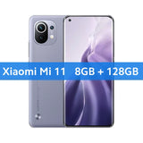 Global ROM Xiaomi Mi 11 Smartphone Snapdragon 888 Octa Core 120Hz AMOLED Display 55W Fast Charging 108MP Rear Camera