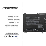 HT03XL L11119-855 Laptop Battery for HP Pavilion 14-CM 14-CK 14-DF 14-MA 14Q-CS 15-DA 15-CS 15-CW 17-CA HP 240 245 250 G7 340