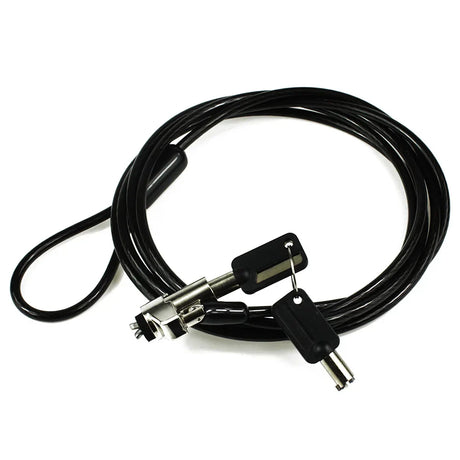 Manufacturer New Anti-thief Security Cable Wedge Laptop Lock With Key for Dell Notebook PC and Laptop Computer