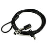 Manufacturer New Anti-thief Security Cable Wedge Laptop Lock With Key for Dell Notebook PC and Laptop Computer