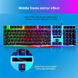 RYRA Keyboard Mouse Set G21B-RGB-BA Mechanical Gaming Keyboard And Mouse Combo Wired RGB LED For Computer Laptop Gamer