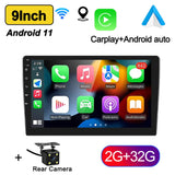 7"/9"/10" Android 11 Car Radio Androidauto Carplay 2 Din GPS Car Audio Automotive Multimedia Player car intelligent systems