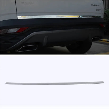 For Hyundai Tucson NX4 2021 2022 2023 Accessories Rear Trunk Lid Cover Tailgate Trim Door Handle Molding Boot Garnish Bezel Cove