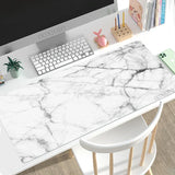 Mouse Pad Gamer Fashion Marble XL Computer Home Large Mousepad XXL Mechanical Keyboard Pad Non-Slip Office Accessories Mice Pad