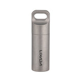 Mini Titanium Pill Case Waterproof Portable Ultralight Pill Holder Pocket Pill Box Container for Outdoor Travel Camping Hiking