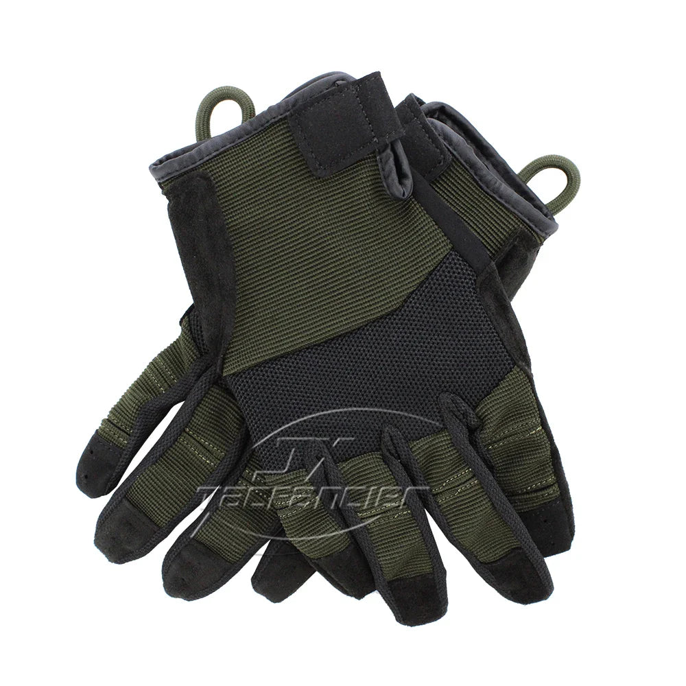 Tactical Alpha Gloves Full Finger Protection Conductive Thumb Flex Joints Padded Knuckle Outdoor Hiking Combat Hunting Glove FDT