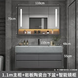 Slim Storage Vanity Bathroom Cabinets Storage Smart Vanity Bathroom Cabinets Mirror Corner Armadietto Hotel Furniture YX50BC