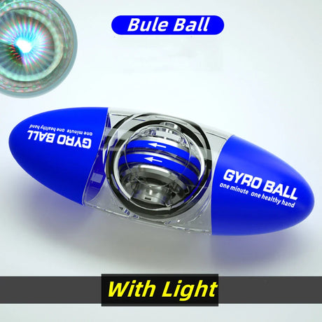 Newest Hand Powerball Wrist Strengthener Power Wrist Ball Gyroscope Gym Grip Exerciser Gyro Fitness Ball Muscle Relax Training