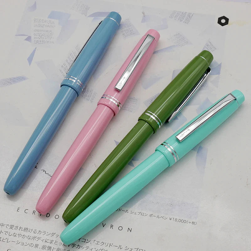 PILOT Fountain Pen Original 78G+ Lridium Ink Pen School Practice Calligraphy Office Accessories Con-40 Converter 1Pcs