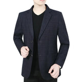 2024 spring and autumn men's new  fashion men's casual single piece suit top with no iron suit DY5514