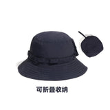 Foldable Outdoor Mountaineering Camping Fishing Bucket Hat Men Summer Quick-drying Sun Hats Women