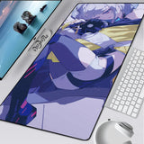 Cyberpunk Mouse Pad Anime Mousepads Edgerunners Keyboard Mat DIY Soft Gamer Large DeskMat XXL XL Gaming Accessories for Computer