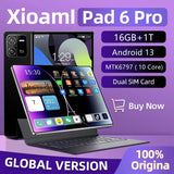 Global Version Original Pad 6 PRO Tablet  Android 13 16GB 1T 11 Inch 10000mAh 5G Dual SIM Phone Call GPS Bluetooth WiFi Tablet