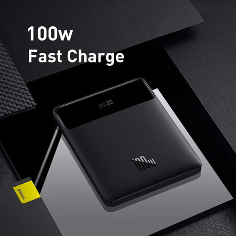 Baseus 100W Power Bank 20000mAh Type C PD Fast Charging Powerbank Portable External Battery Charger for Notebook with 100W Cable