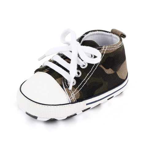 Baby Canvas Classic Sneakers Newborn Print Star Sports Baby Boys Girls First Walkers Shoes Infant Toddler Anti-slip Baby Shoes