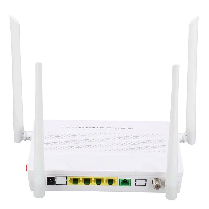 Fiber Optic Equipment Xpon GPON EPON ONU Router FTTH Giga Dual Band 2.4g 5g  WIFI +CATV