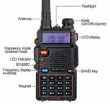 2023 Baofeng UV-5R 5W/8W Walkie Talkie Long Range Walkie Talkie FM Handy Transceiver Portable Ham Radio Walkie Talkie