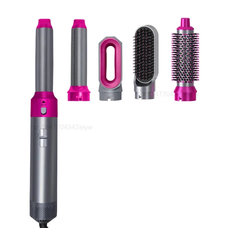 2024 New 5 in 1 Hair Dryer Beauty Personal Care Hot Comb Set Professional Curling Hair Straightener Styling For Dyson Airwrap