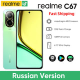 realme C67 Smartphone Snapdragon 685 Processor 6,72'' 90Hz Display 108MP AI Camera 5000mAh Battery 33W SUPERVOOC Charge NFC