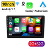 7"/9"/10" Android 11 Car Radio Androidauto Carplay 2 Din GPS Car Audio Automotive Multimedia Player car intelligent systems