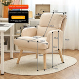 Living room lounge chair computer chair home study office chair bedroom armchair folding single person sofa chair vanity chair