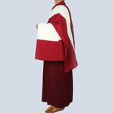 Lamaism Costume Tibetan Buddhism Costume Lama Monk Clothes Guru Clothes Red White Robe Lama Clothing Tibetan Monk Clothing 2023